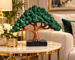 Premium Golden Tree of Life Decorative Showpiece