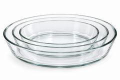 Premium Glass serving Dishes Set of 3