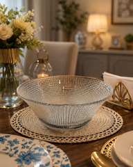 2 Piece serving bowl set