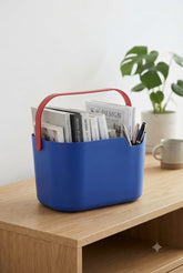 Portable Multi-Purpose Storage Basket with Handle
