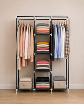 Large Multi-Section Fabric Wardrobe Organizer