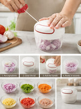 Manual Vegetable Chopper & Food Cutter