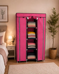 Large Multi-Section Fabric Wardrobe Organizer
