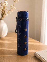 Stylish floral print bottle