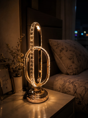 Golden Metal Lamp