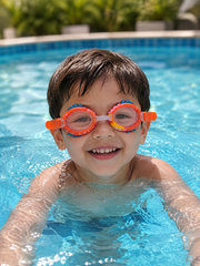 Kids Swimming Goggles – Comfortable Anti-Fog Swimming Glasses for Children