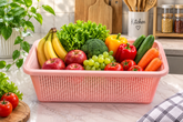 Plastic Fruit & Vegetable Storage Basket