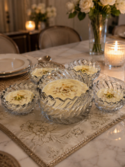 Elegant Glass Serving Bowl Set – 7 Pieces