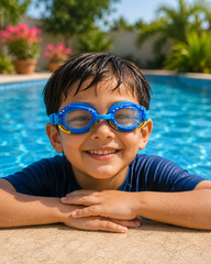 Kids Swimming Goggles – Comfortable Anti-Fog Swimming Glasses for Children