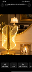 Elegant Butterfly LED Table Lamp – Decorative Home Light