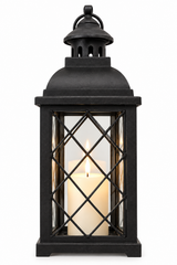 Decorative Metal Lantern Candle Holder – Elegant Home Décor