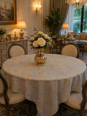 Elegant Waterproof Dining Table Cover