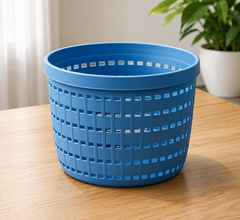 Plastic Woven Storage Basket