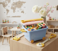 Kids Rolling Toy Storage Box