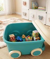 Kids Rolling Toy Storage Cart