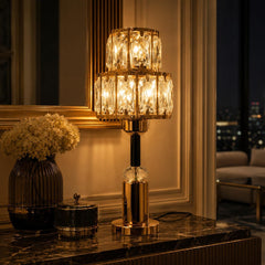 Luxury Crystal Table Lamp