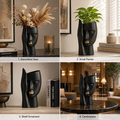 Abstract Decorative Planter