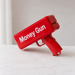 Red Electric Money Gun Cash Cannon