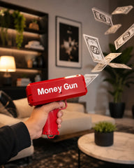 Red Electric Money Gun Cash Cannon