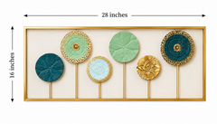 Luxury Geometric Metal Wall Art