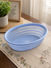 Blue Plastic Fruit & Vegetable Basket