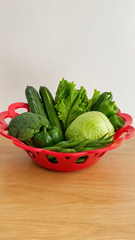 Plastic Fruit & Vegetable Basket – Multipurpose Kitchen Storage Basket