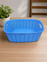 Multipurpose Plastic Fruit & Vegetable Basket – Blue