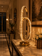 Golden Metal Lamp