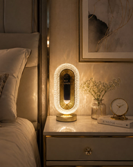 Sparkling Crystal-Patterned Shade